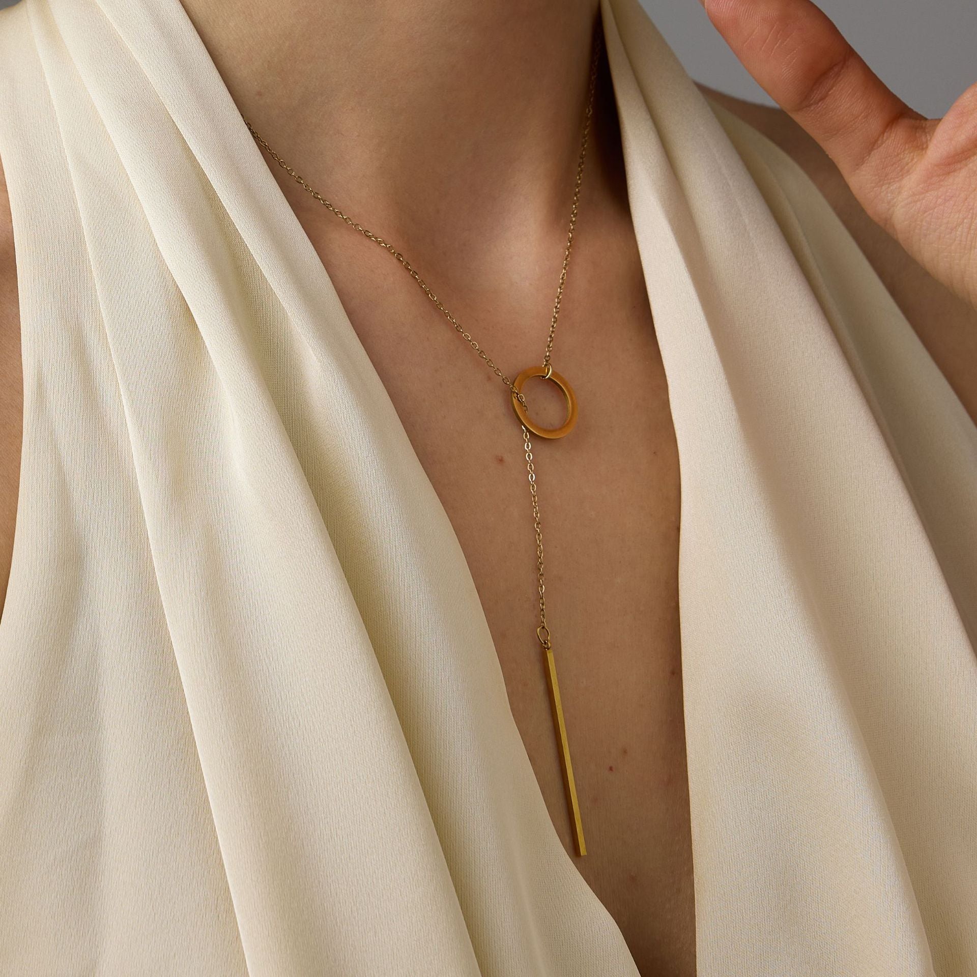 Livia Y-Chain Necklace