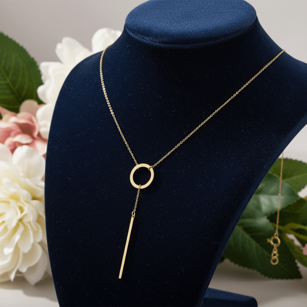 Livia Y - Chain Necklace - Hansel & Grace