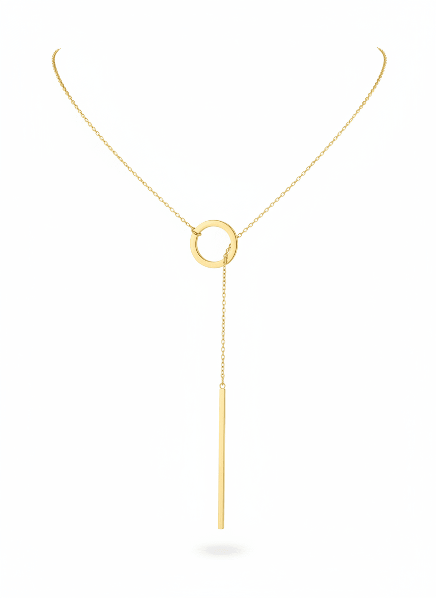 Livia Y - Chain Necklace - Hansel Grace